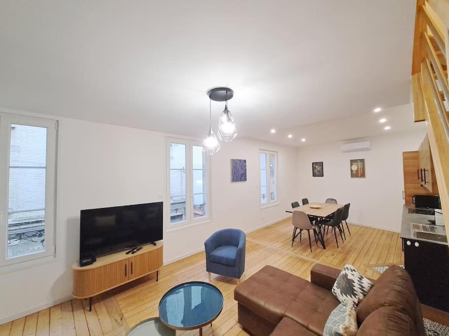 랭스 Antibes, Duplex Lumineux 아파트 외부 사진